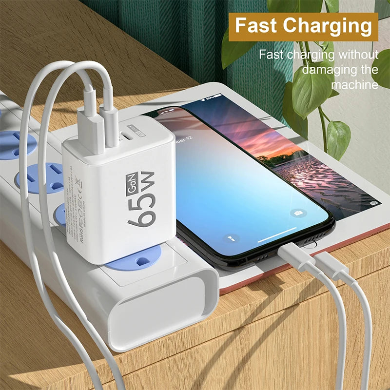 Fast Charging 65W USB Type C