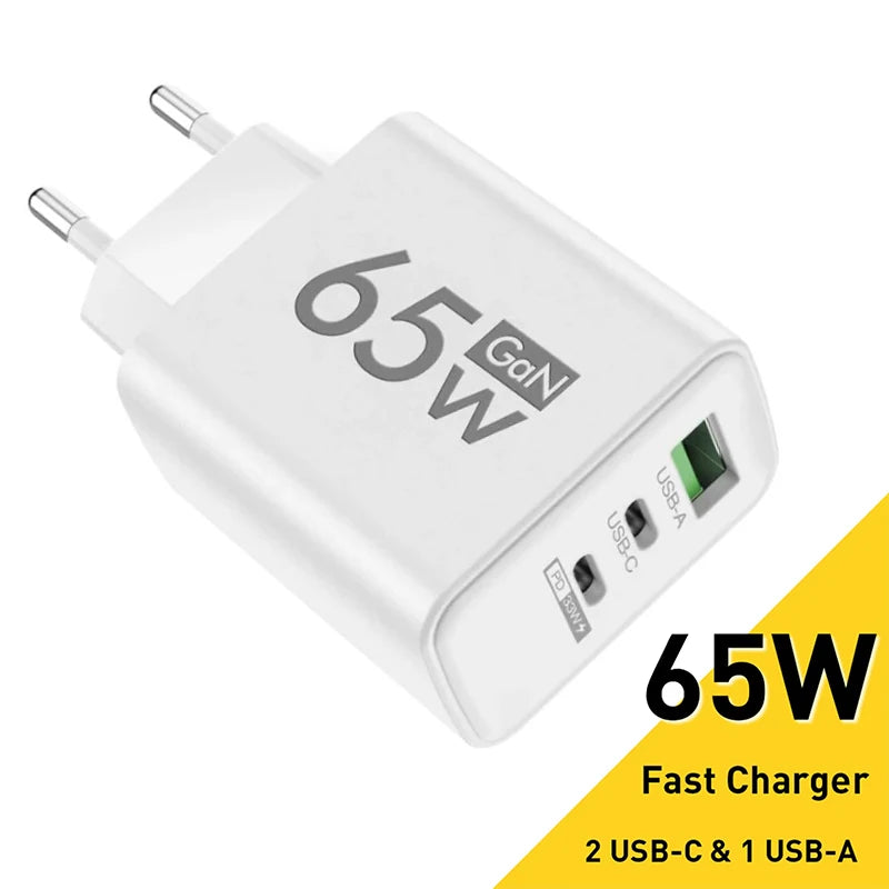 Fast Charging 65W USB Type C